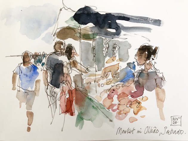 Market day in olhao