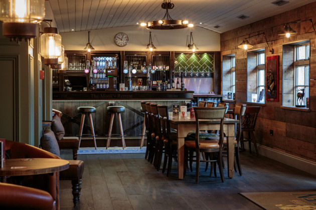 Monks Retreat Bar at Belhaven Brewery