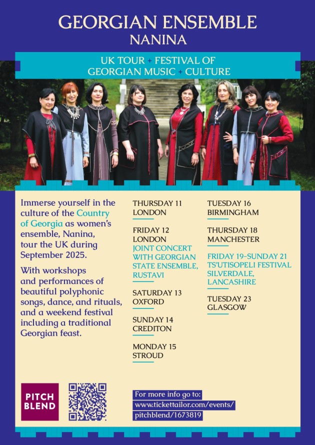 Nanina UK tour and ts'utisopeli 2025