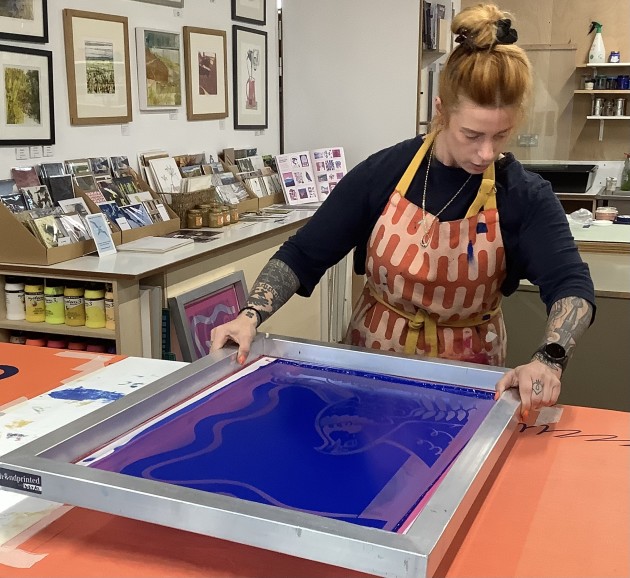 BOOK WORKSHOP – Screen Printing on Paper ~ Full-Day Workshop ...