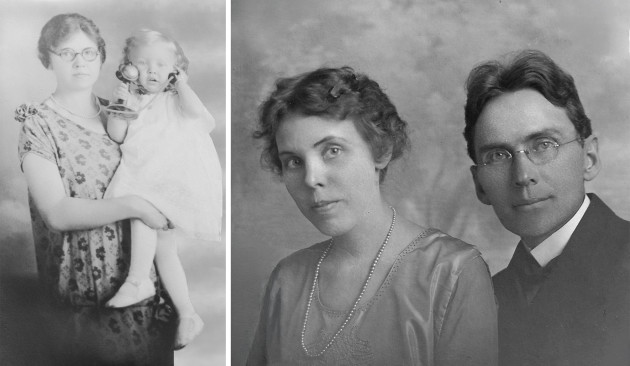 Walborg and Alda historic photos