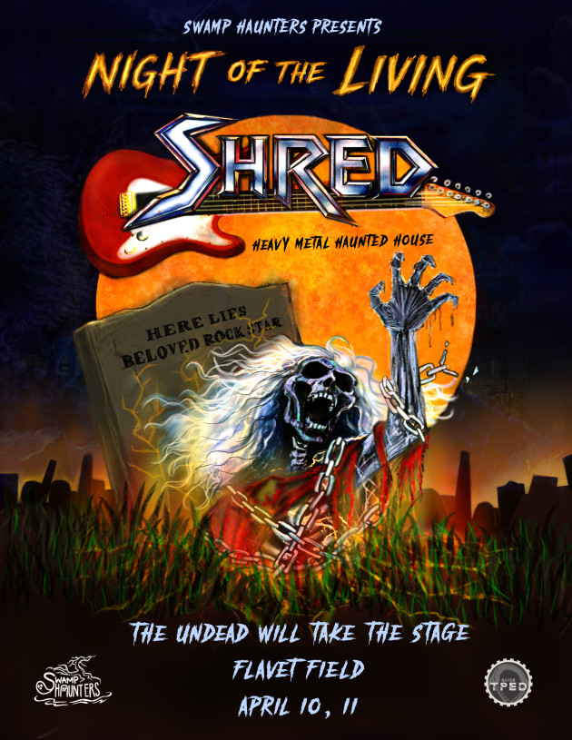 BUY TICKETS NOW – NIGHT OF THE LIVING SHRED HAUNTED HOUSE – UF