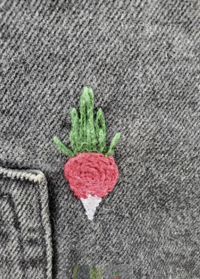 Embroidery workshop at Bath City Farm