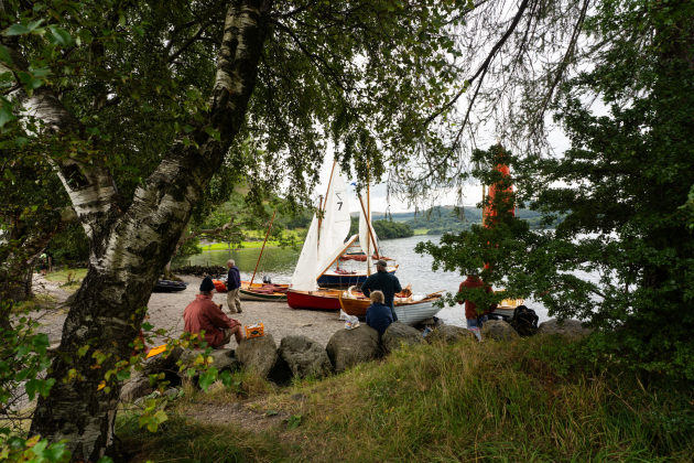 2025 Ullswater Rally Lunch on the beach, Howtown Photo: Steve Yates