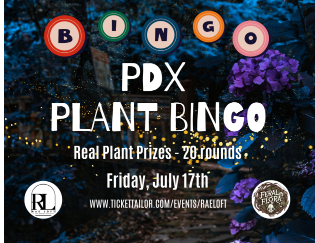 Plant Bingo, Event Venue, Party, Night Out, Date Night, Girls Night, Plats, Portland, Weddings, Wedding Venue, Events, Bride, Groom, Ceremony, Rehearsal, Reception