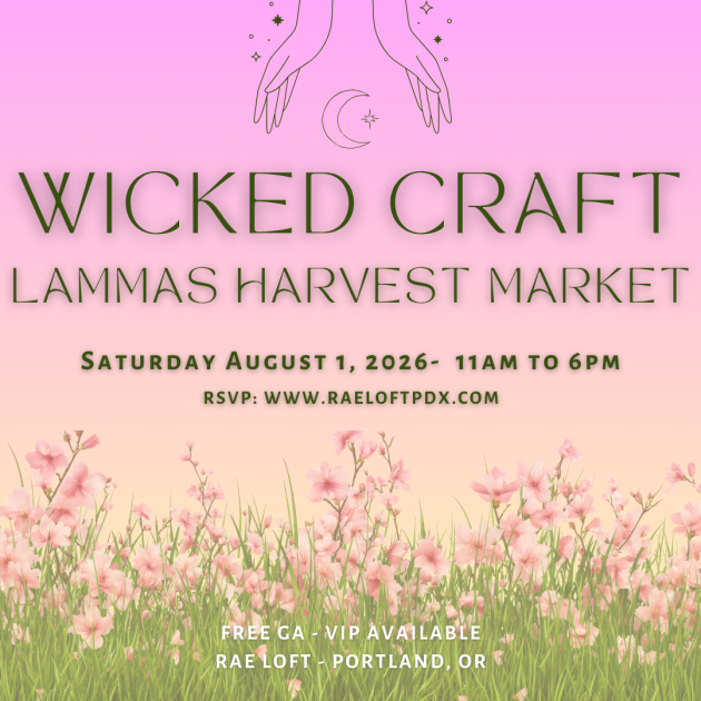 Craft Fair, Witchy, Witches, Pagan, Wiccan, Market, Vendors, Booths, Saturday Market, Arts, Food, Drinks, Wedding Venue