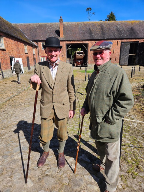 Francis Acton in the Farmyard