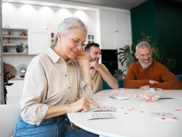 People enjoying a creativity workshop