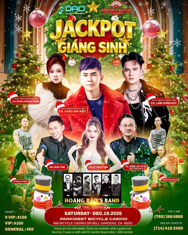 Poster for event "Jackpoint Giang Sinh"