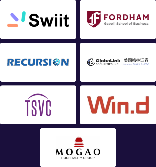 Our sponsors: Swiit AI; Fordham — Gabelli School of Business; Recursion; GlobaLink Securities; TSVC; Wind; MOGAO Hospitality Group