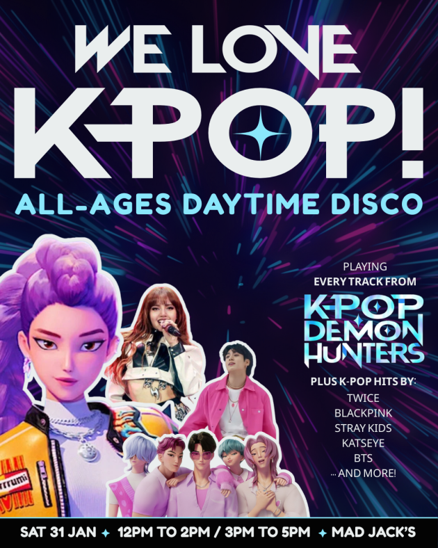 Buy tickets – We Love K-Pop! (All-Ages Daytime Disco) (3pm to 5pm