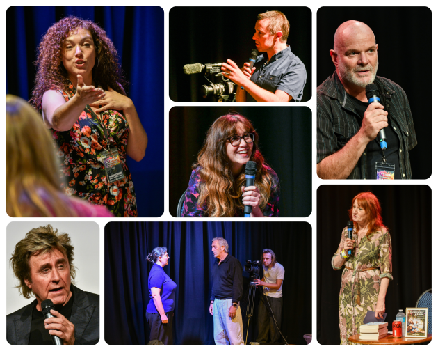 Images of guest speakers from Lytham International Film Festival
