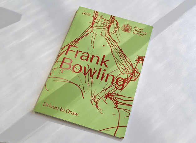 Frank Bowling catalogue / sketchbook - cover