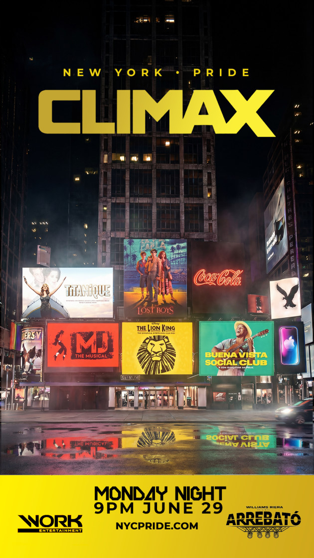 NYC | CLIMAX! PRIDE MONDAY NIGHT CLOSING PARTY