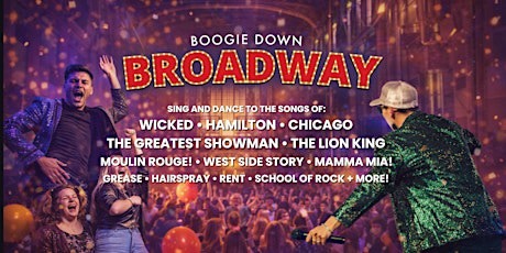Broadway Boogie Show Poster