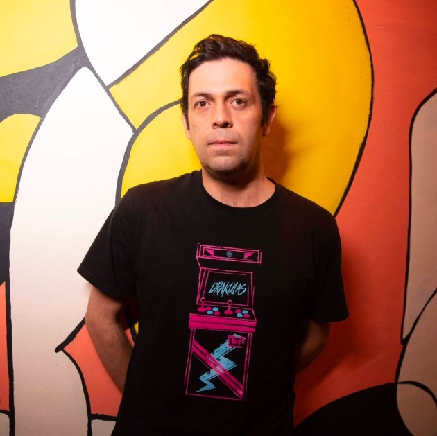 Photo contains image of comedian Andre Medrano. Andre will be performing at Artisanal Brew Works in Saratoga Springs NY on August 8th at 8pm.