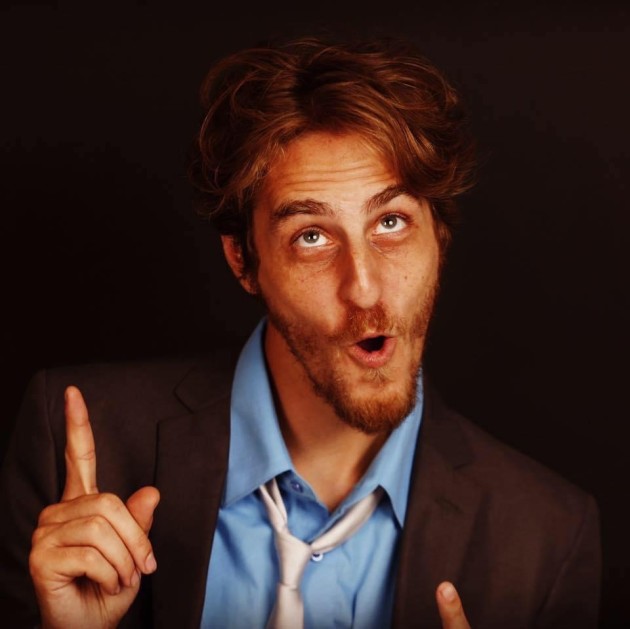 Photo contains comedian Dan Madonia who will be performing at Artisanal Brew Works in Saratoga Springs NY on October 10th at 8PM