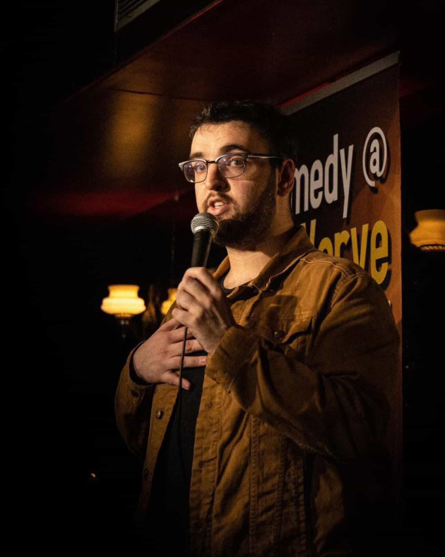 Image is of comedian Danny Braff who will be performing at The Comedy Vault in Baldwinsville, NY on October 4th at 8pm. Tickets at tickets.revhouselive.com