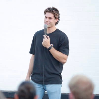 Image contains comedian Zack DiDonato who will be performing at We Brew the Funny! a comedy show that is happening on December 12th at 8pm at Artisanal Brew Works in Saratoga Springs NY.