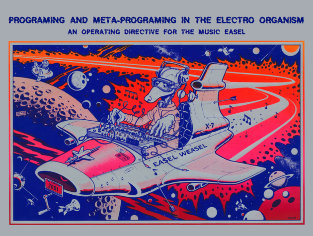 Allen Strange's Easel Operating Manual Cover Artwork