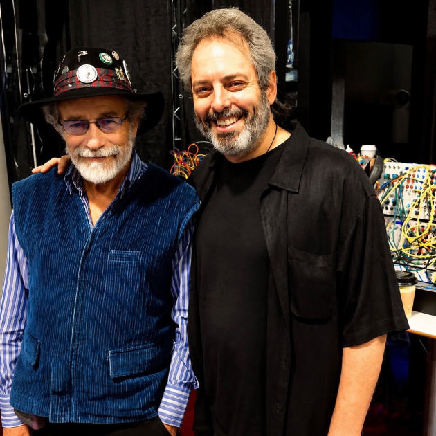 Don Buchla with Steve Horelick