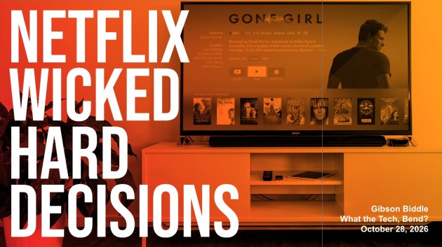 Netflix: Wicked Hard Decisions, Gibson Biddle