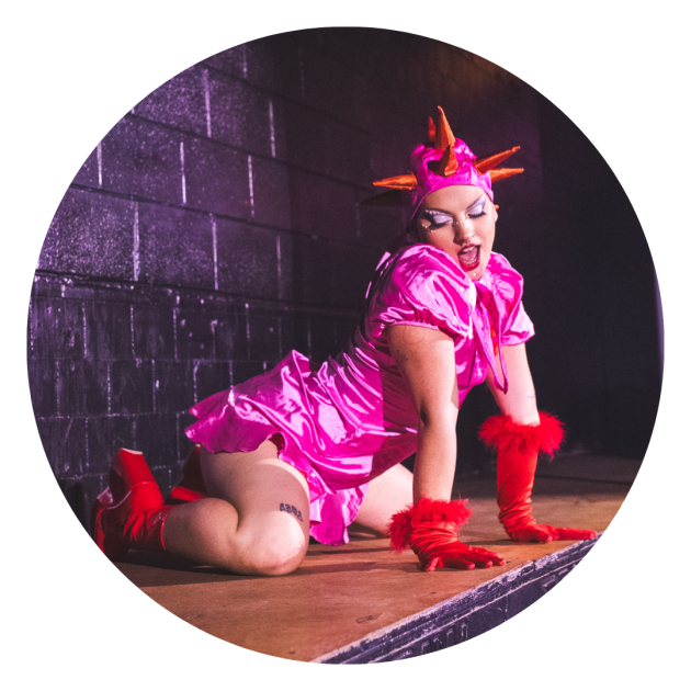 Dance photo of Rowan performing on stage.