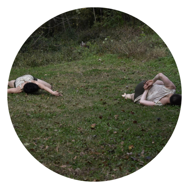 a shy, [RED] moon' film still.