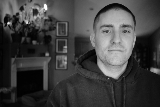 Adam Nicholson looking at the camera with a relaxed gaze