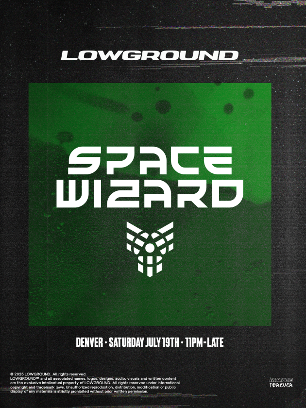 Buy tickets – LOWGROUND - SPACE WIZARD POP UP – 6100 E 39th Ave