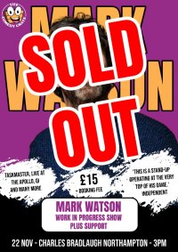 Mark Watson: Work In Progress image