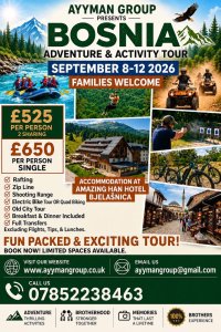 BOSNIA ADVENTURE  TOUR  08-12 SEPTEMBER 2026 (5 DAY TOUR) image