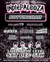 NOTTINGHAM - The Level - Indiepalooza - "the UK's BEST Indie Festival" image
