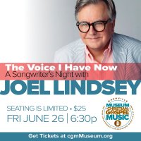 The Voice I Have Now: A Songwriter's Night with Joel Lindsey image