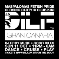 DILF Gran Canaria: FETISH PRIDE CLOSING PARTY @ CLUB KIKI image