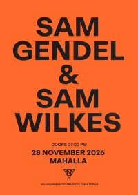 Sam Gendel & Sam Wilkes Live image
