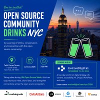 Open Source Community Drinks NYC image