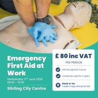 Emergency First Aid at Work - Stirling image