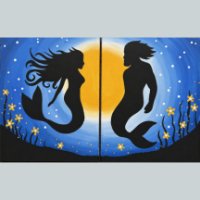 07/24  Duet Paint Party: Merfolk Magic 7pm image
