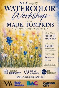 Class | Watercolor Workshop with Mark Tompkins | Field of Flowers image