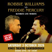 ROBBIE WILLIAMS VS FREDDIE MERCURY: THE ULTIMATE SHOWMAN SHOWDOWN image