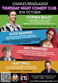 Live Comedy at The Charles Bradlaugh image