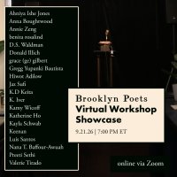 Brooklyn Poets Summer Virtual Workshop Showcase image