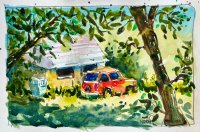 Summertime Watercolours image