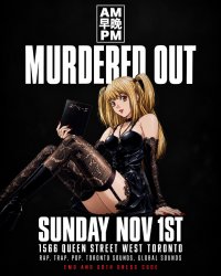 MURDERED OUT - SUN NOV 1ST image