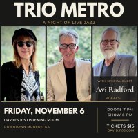 Trio Metro: An Evening of Jazz image
