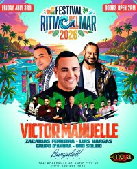 Ritmo Del Mar Beach Festival - Atlantic City, NJ - Victor Manuelle, Zacarias Ferreira, Luis Vargas, Oro Solido and more image