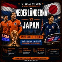 Nederländerna vs Japan - VM 2026 image