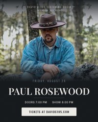 Paul RoseWood Live at David's 105 image