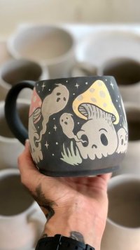 Halloween Special: Pottery Painting 👻 ( BYOB) image